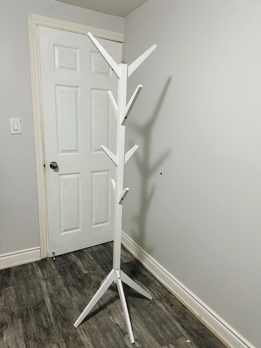 White Coat Rack Tree