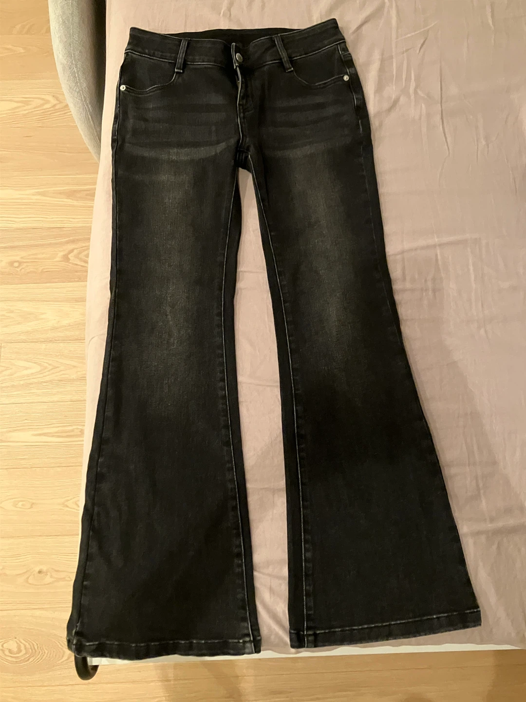 W.Management Flared Jeans - Black Size M - photo 2