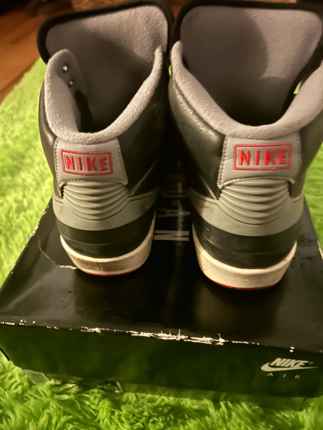 Nike Air Jordan Retro High OG "Black Cement" Men's Shoes - photo 2