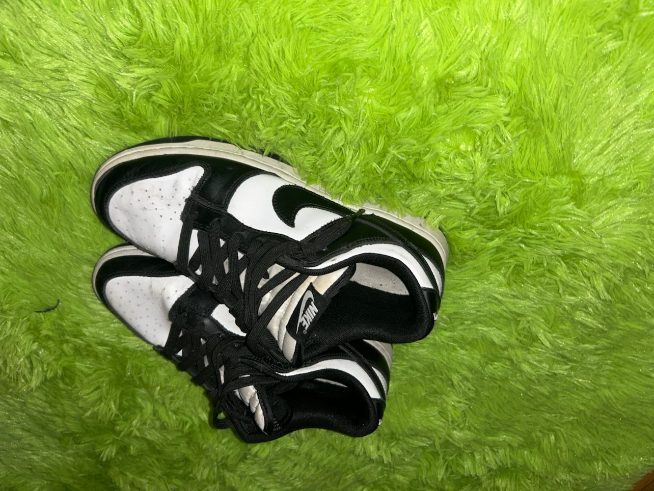 Nike Dunk Low White Black Sneakers - photo 4