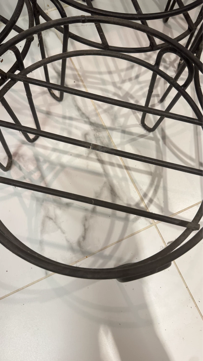 Black Metal Plant Stand - photo 2