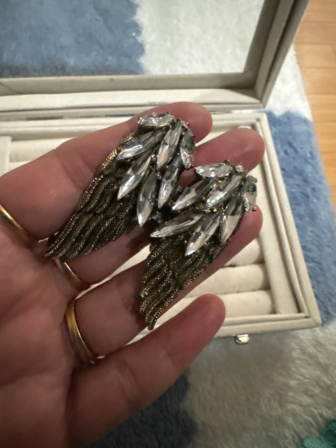 Ladies finger rings  openable - photo 4
