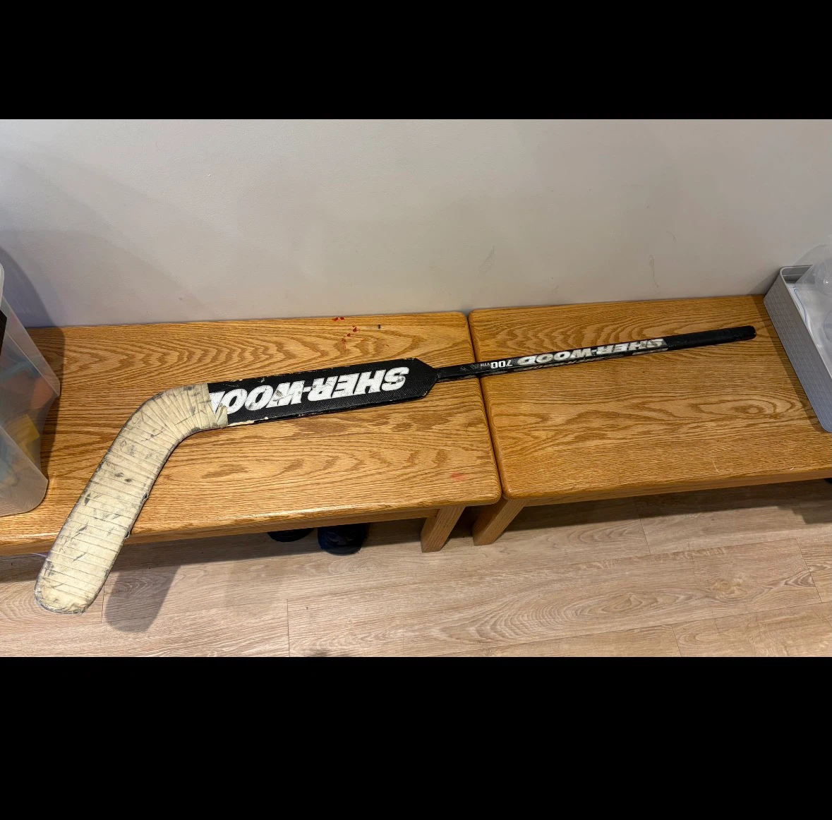 Sher-Wood 700 Feather Wood Goalie Hockey Stick