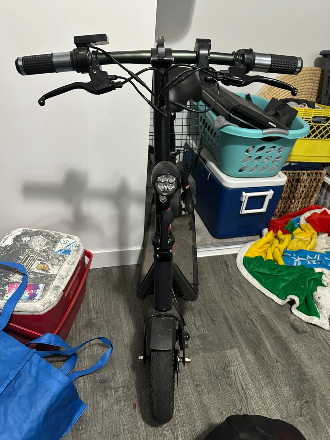 Bogist Electric Scooter with Seat and Basket - photo 3