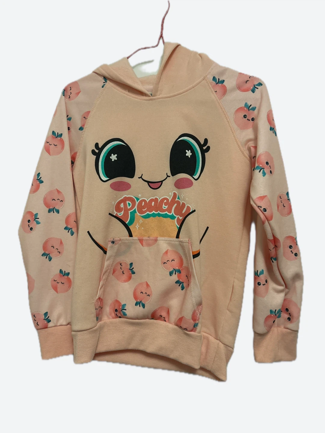 Kids Peach Hoodie size M