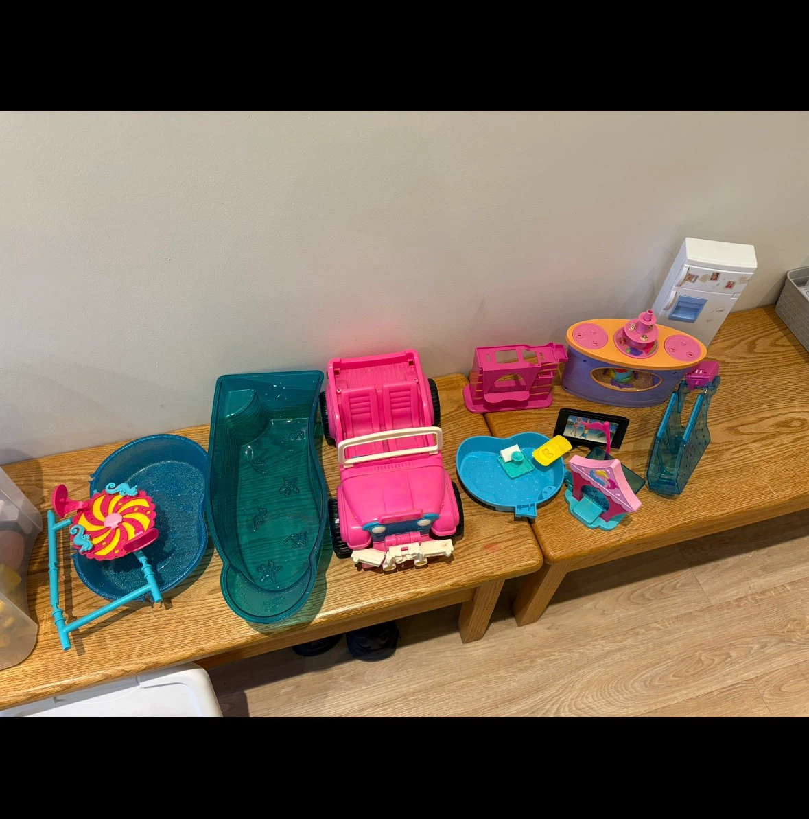 Mixed Vintage Barbie and Fashion Doll Accessories