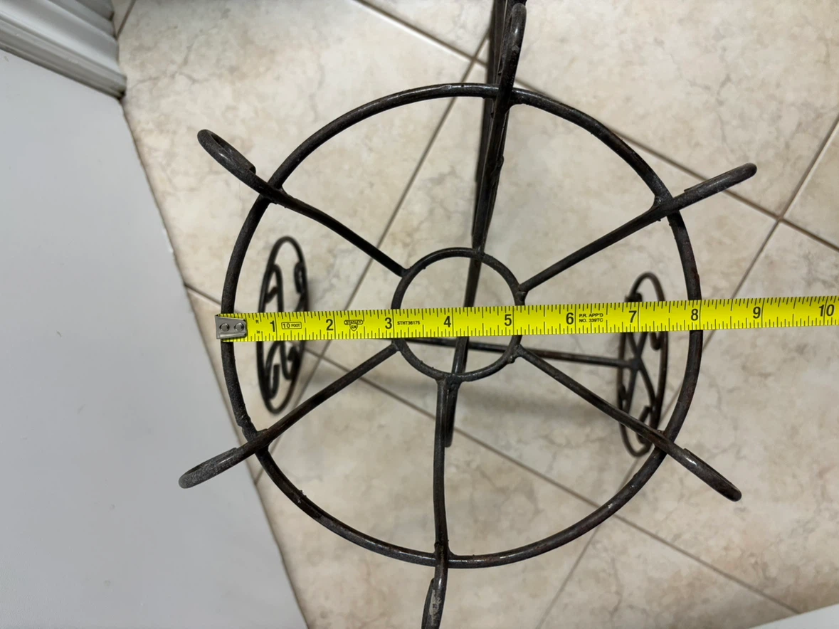Metal Bicycle Plant Stand - photo 3