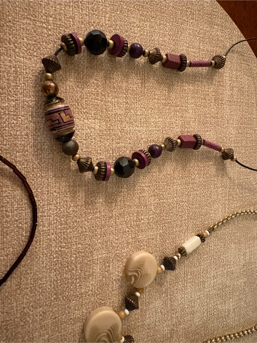 Set of 4 Assorted Beaded Costume Necklaces - photo 2