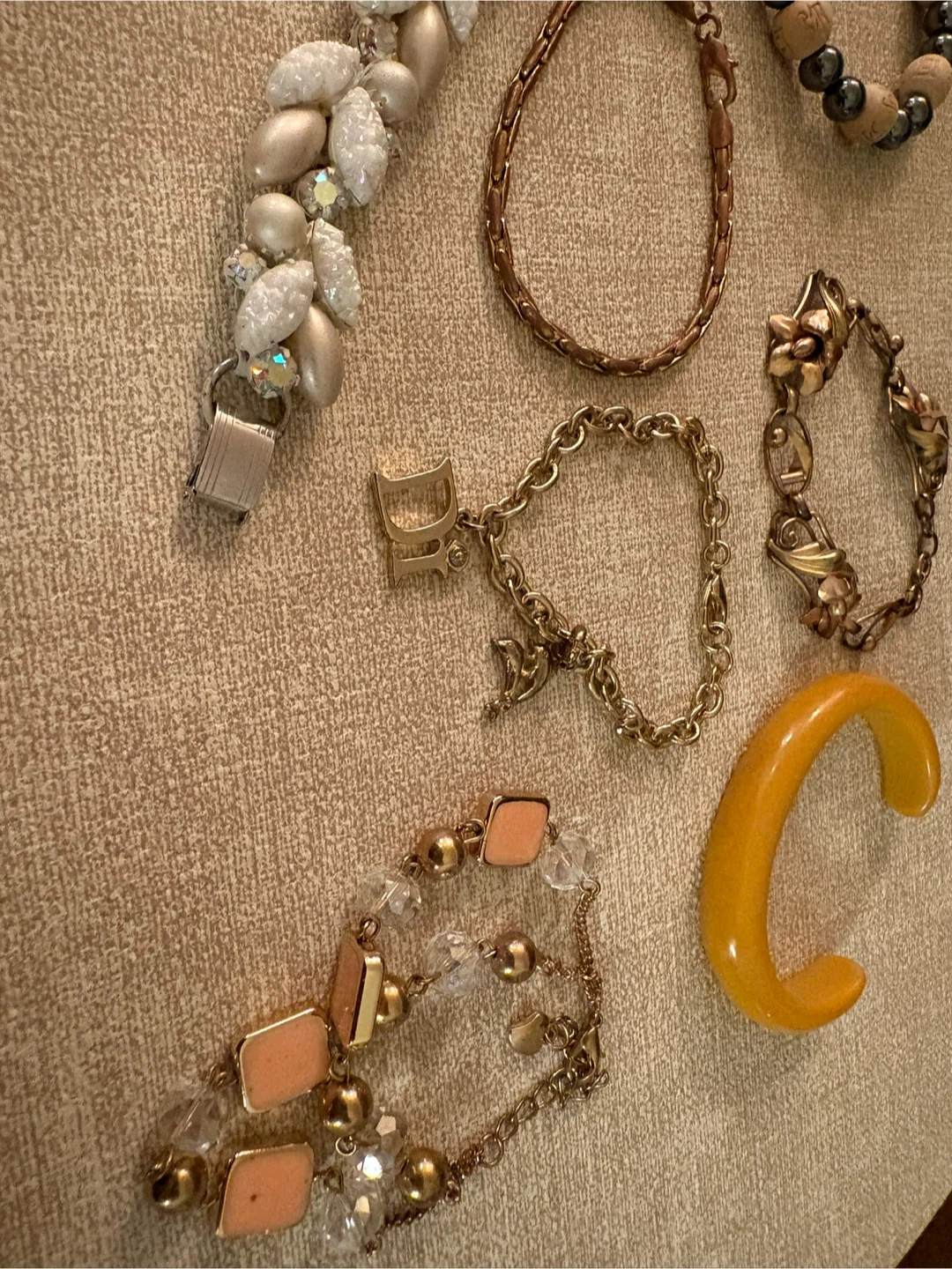 Vintage Costume Bracelet Lot – 7 Pieces - photo 4