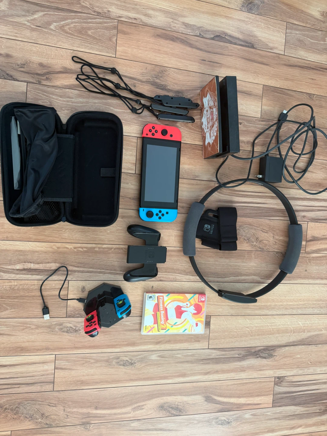Nintendo Switch Console with Ring Fit Adventure