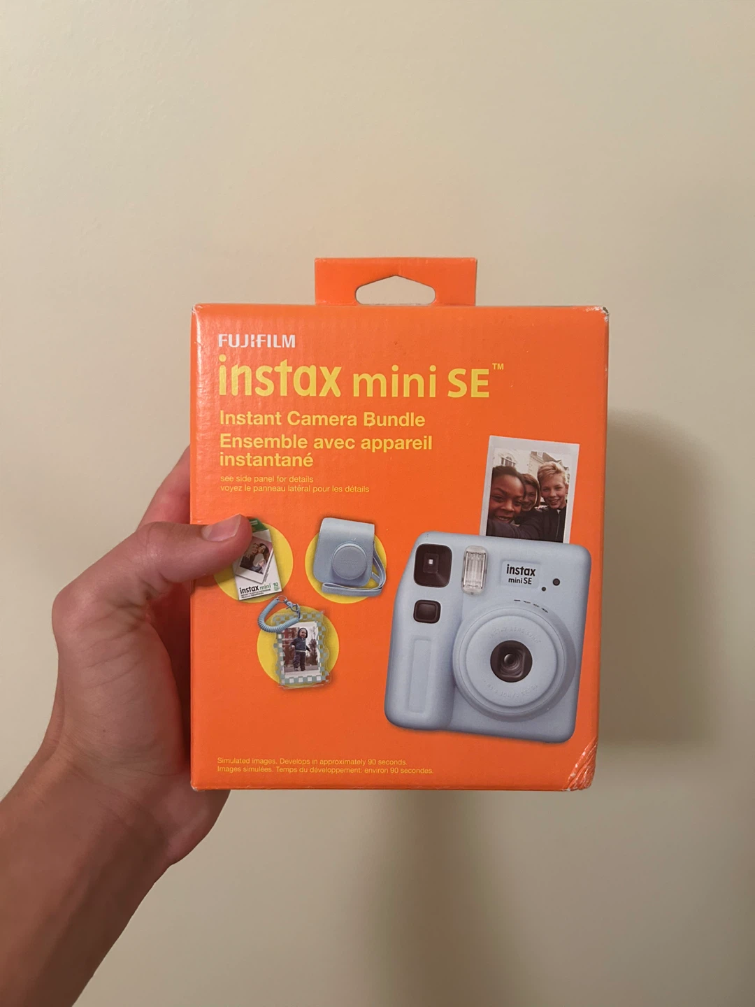 Fujifilm Instax Mini SE Instant Camera Bundle - Blue