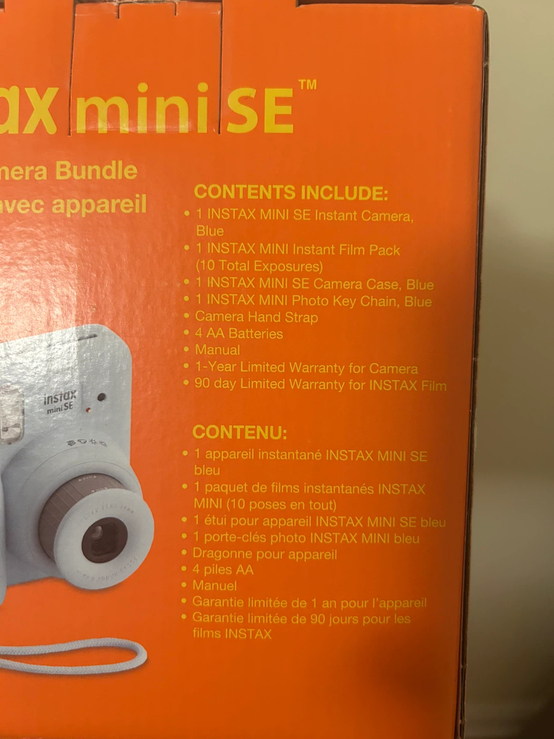 Fujifilm Instax Mini SE Instant Camera Bundle - Blue - photo 4