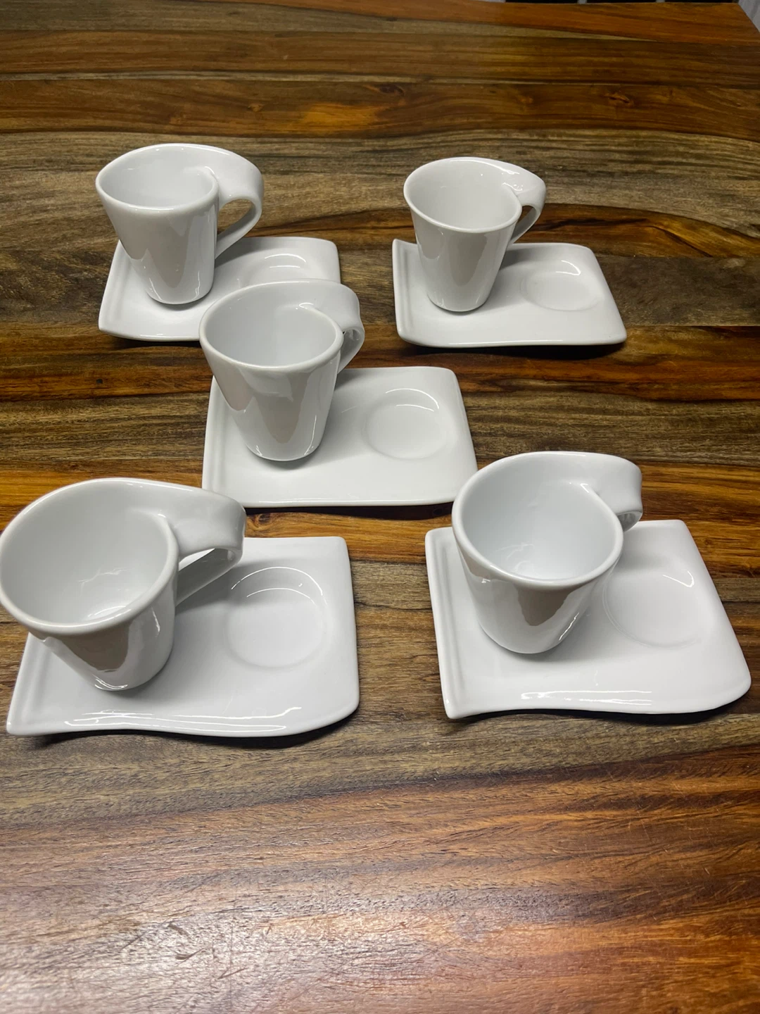 Verdici Design Espresso Cups and Saucers Set - photo 3