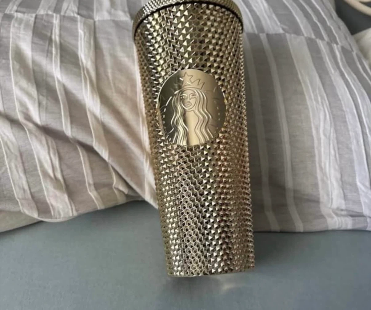 Starbucks gold tumbler