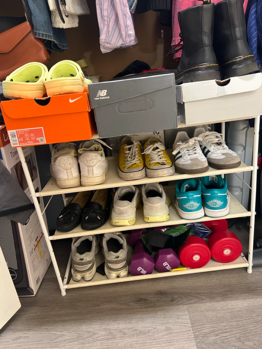 4 tier shoe rack
