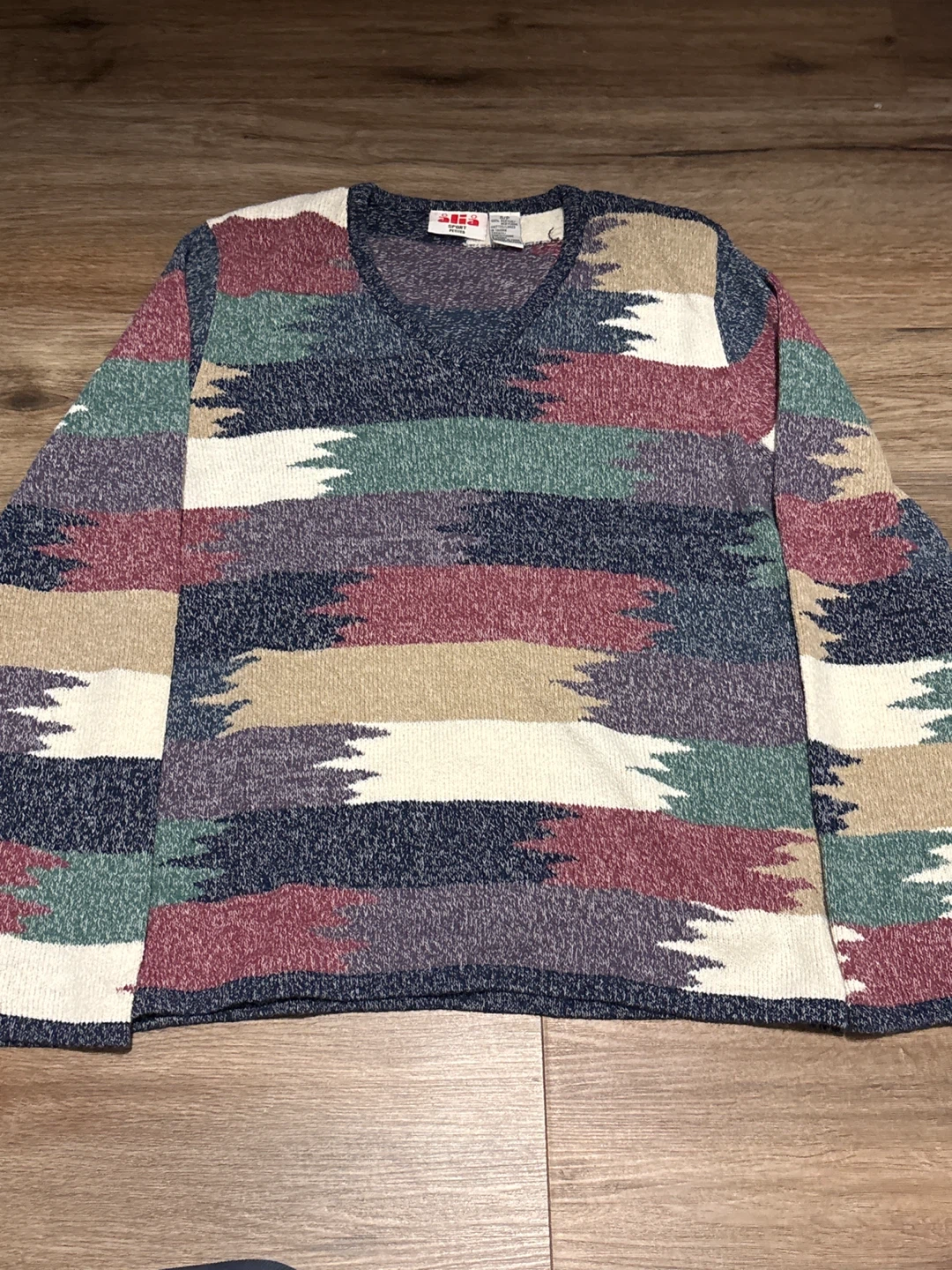 VINTAGE-Alia acrylic sweater, women’s small