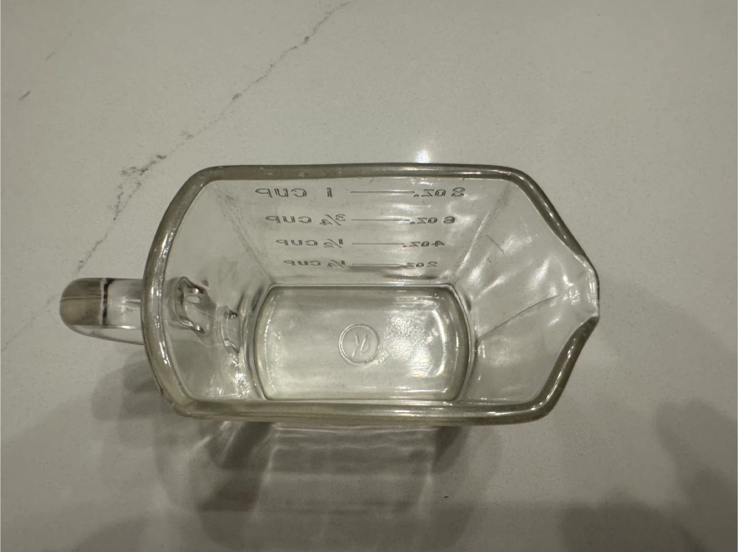 Antique Kellogg’s Measuring Cup Depression Glass 1920's RARE! - photo 2
