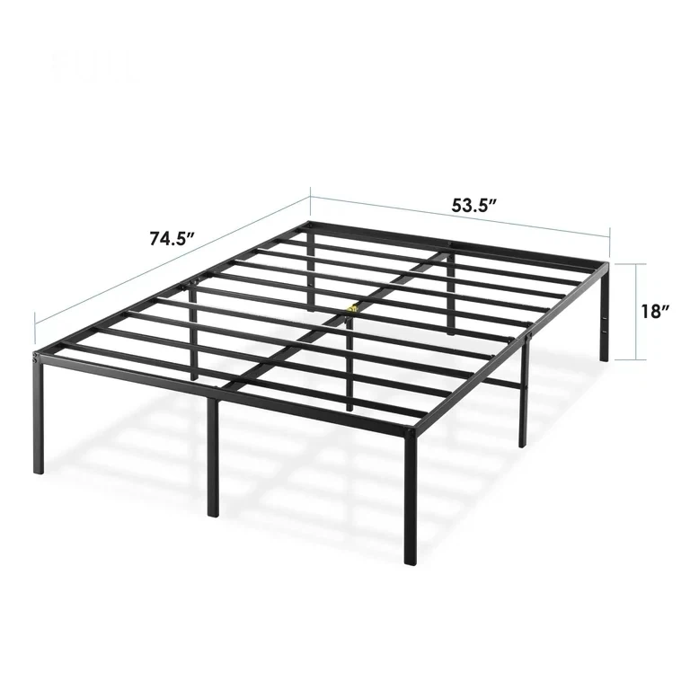 Like New Metal Double Bed Frame - photo 2