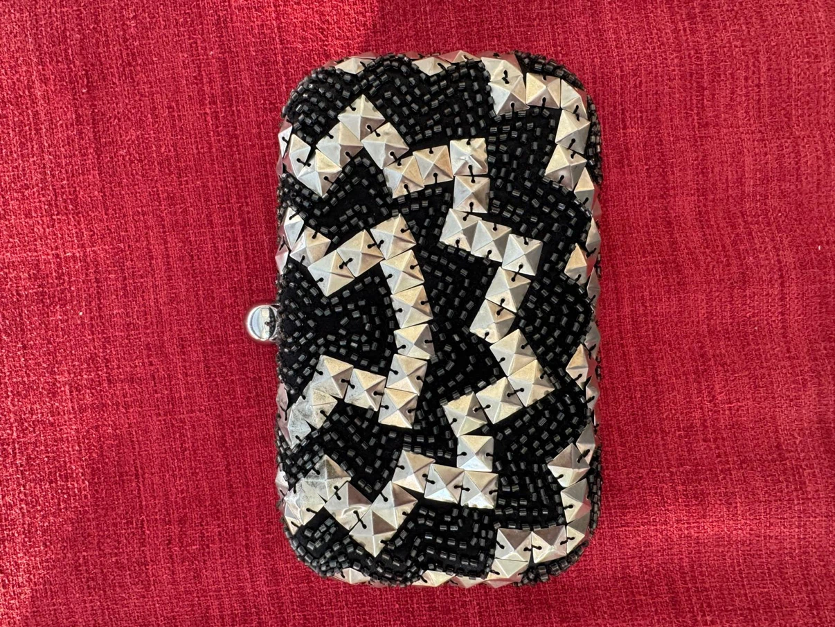 Juicy Couture Beaded Clutch with Chain - photo 3