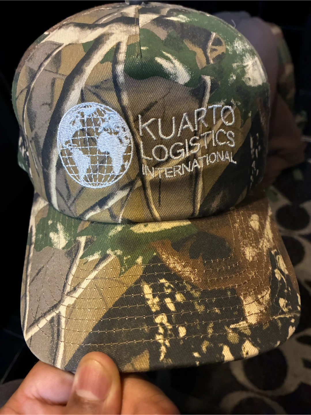 Kuarto Logistics International Camo Hat