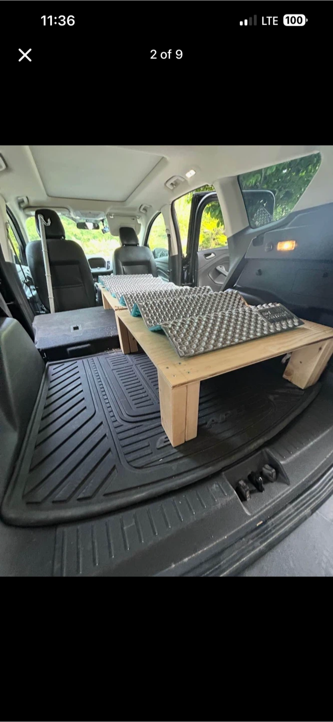 71 inch Car Sleeping platform