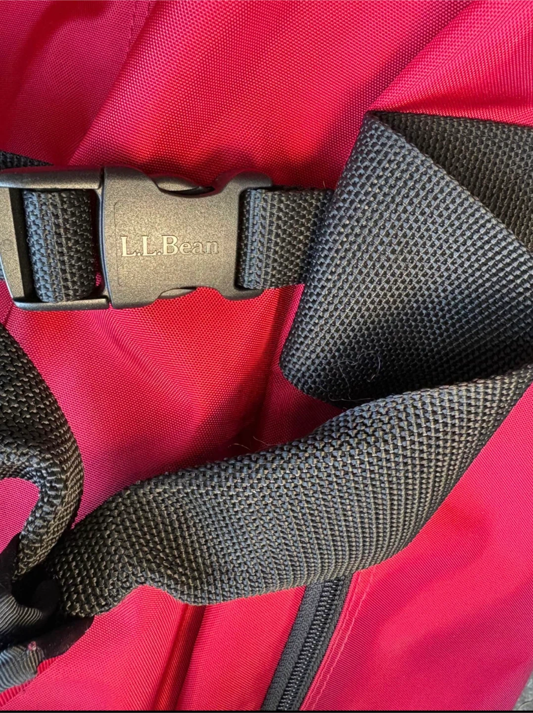 L.L.Bean Rolling Duffel Bag - Red - photo 3