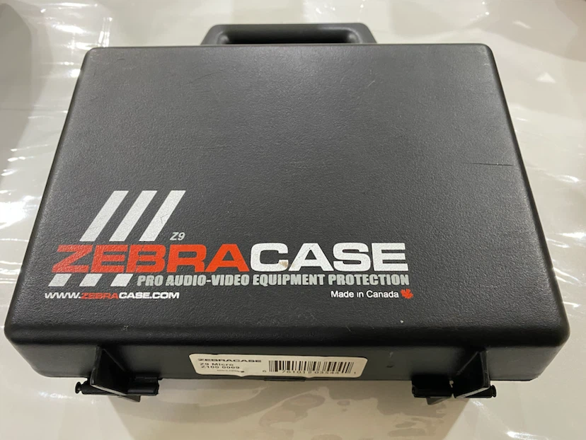 ZebraCase Z9 Pro Audio-Video Equipment Protection case (rare)