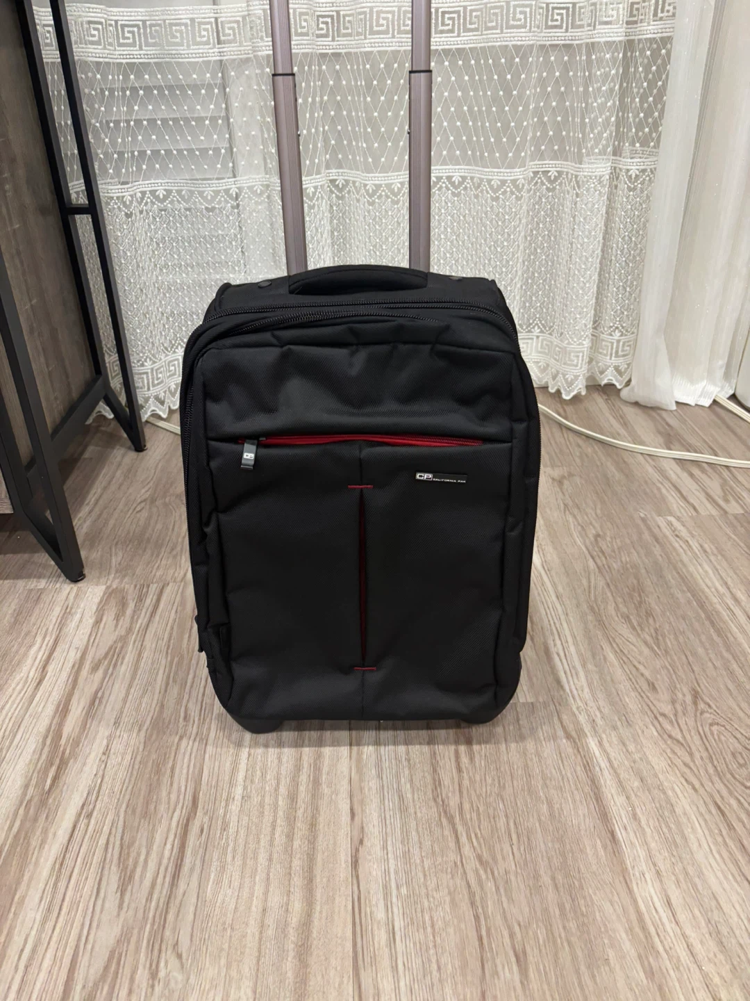 Black Carry-On Rolling Luggage