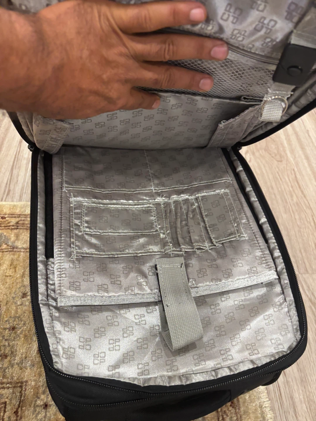 Black Carry-On Rolling Luggage - photo 4