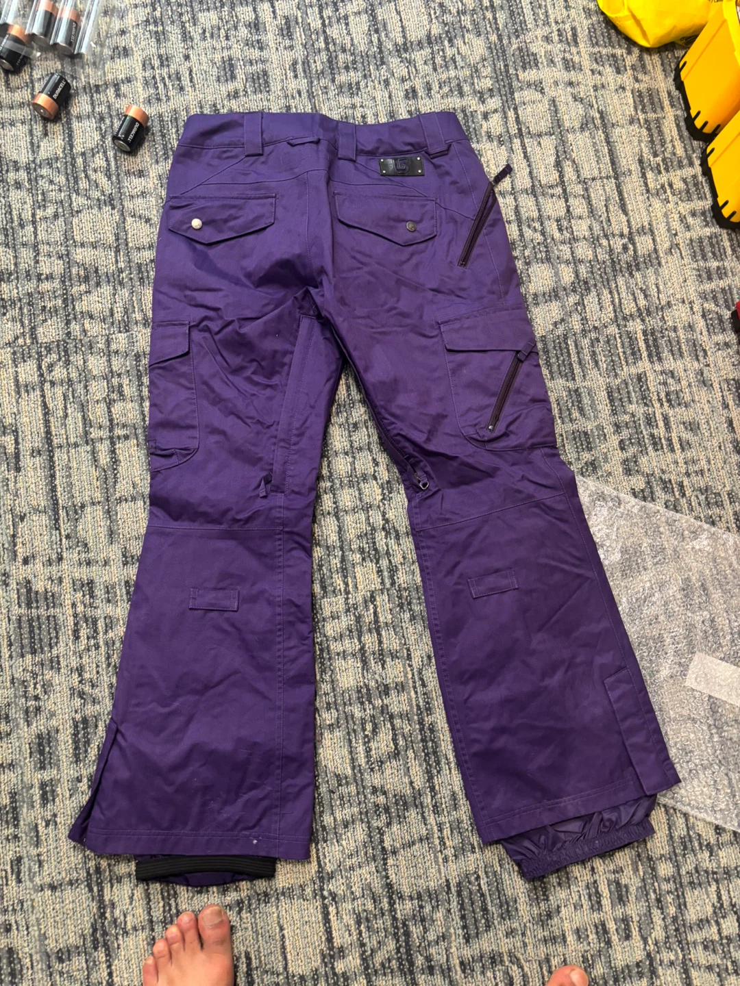 Burton Snowboard Pants - Medium - Purple - photo 4