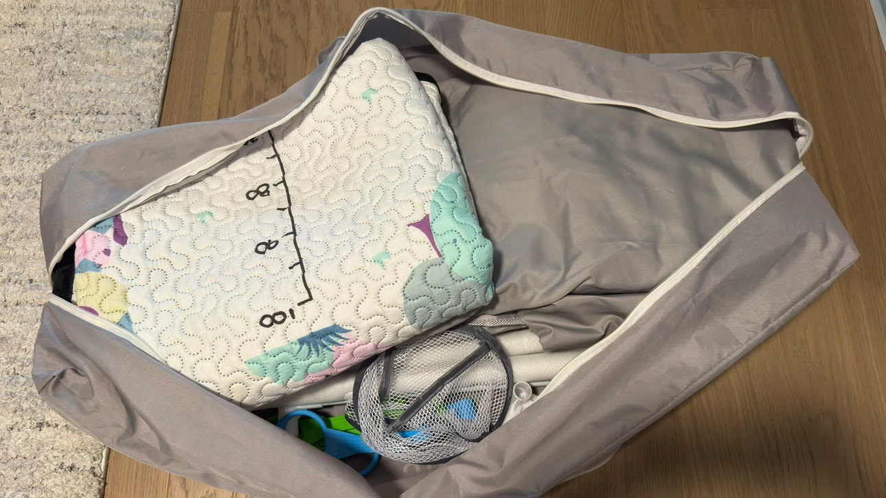 Large baby playpen with mat - photo 3