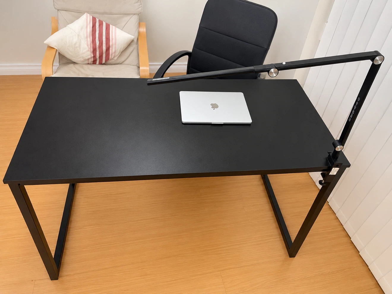 Large Black Desk / Computer Desk