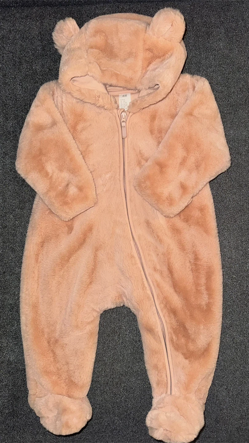 H&M Baby Teddy Pramsuit – 4–6M - photo 2