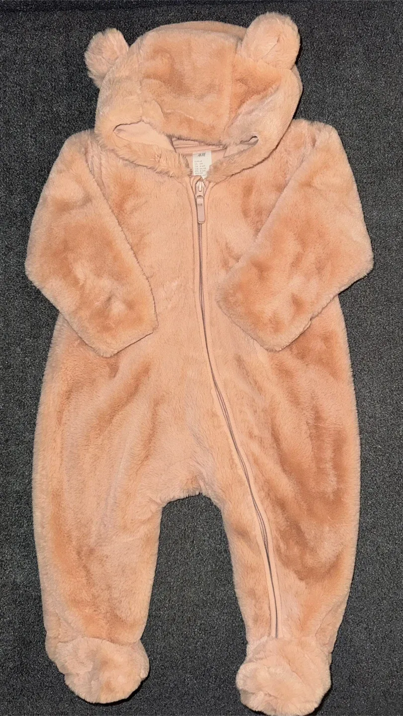 H&M Baby Teddy Pramsuit – 4–6M - photo 2