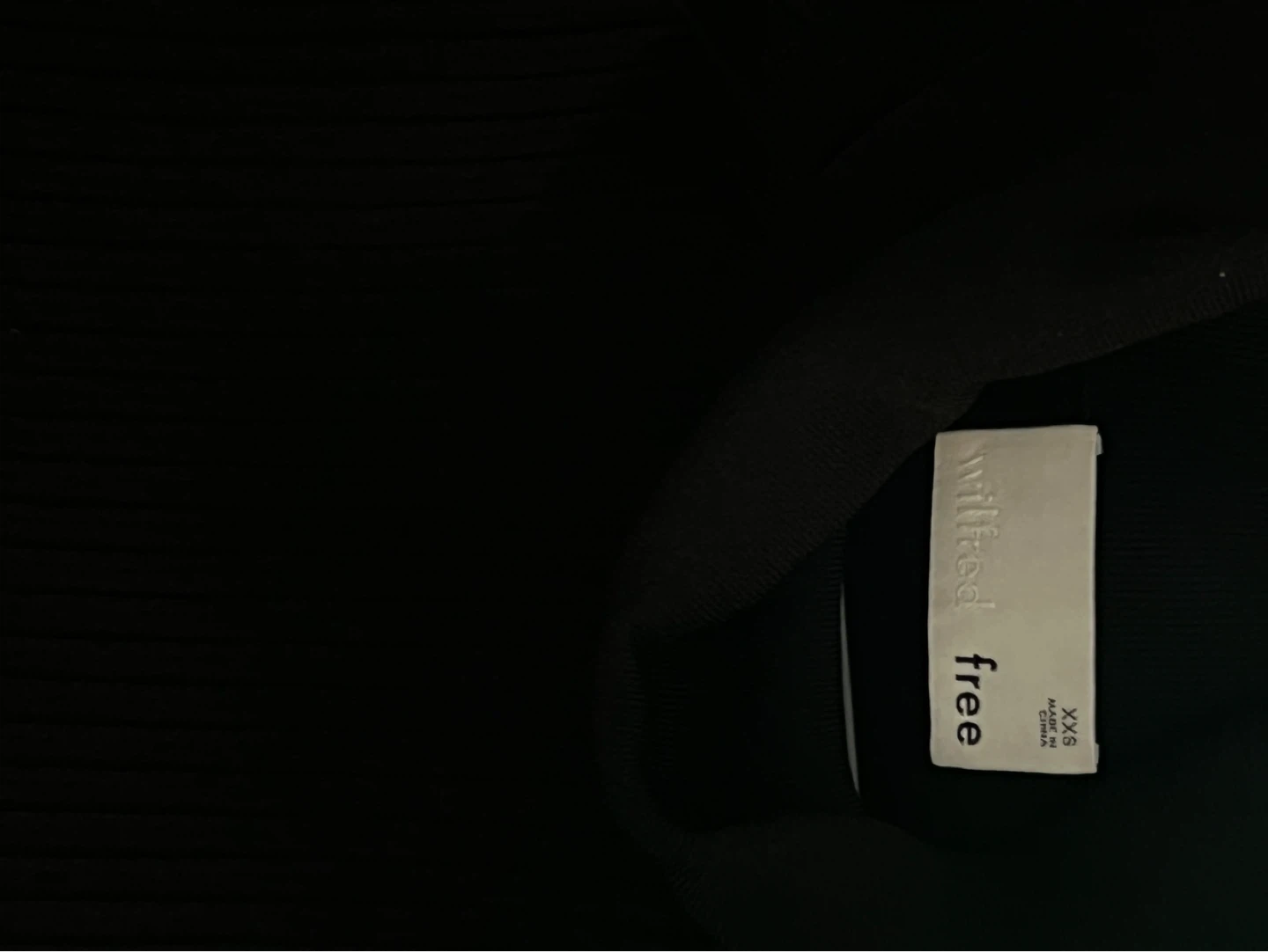 Aritzia Wilfred Free Black Turtleneck Sweater - photo 3