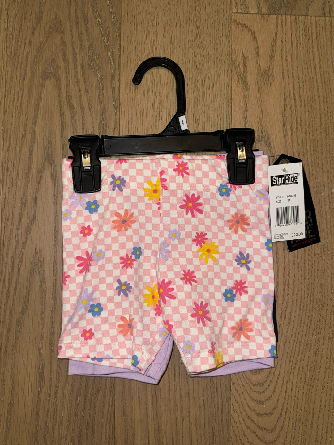 Girls’ 3-Piece Shorts Set – Size 2T