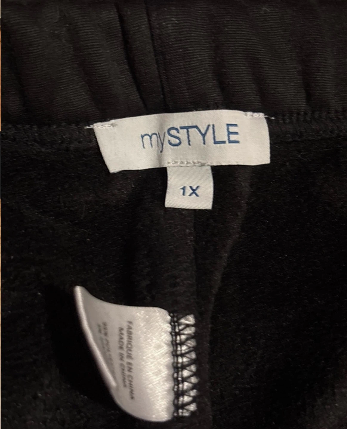 Brand new Women’s mySTYLE Sweatpants sz Plus 1X - photo 2
