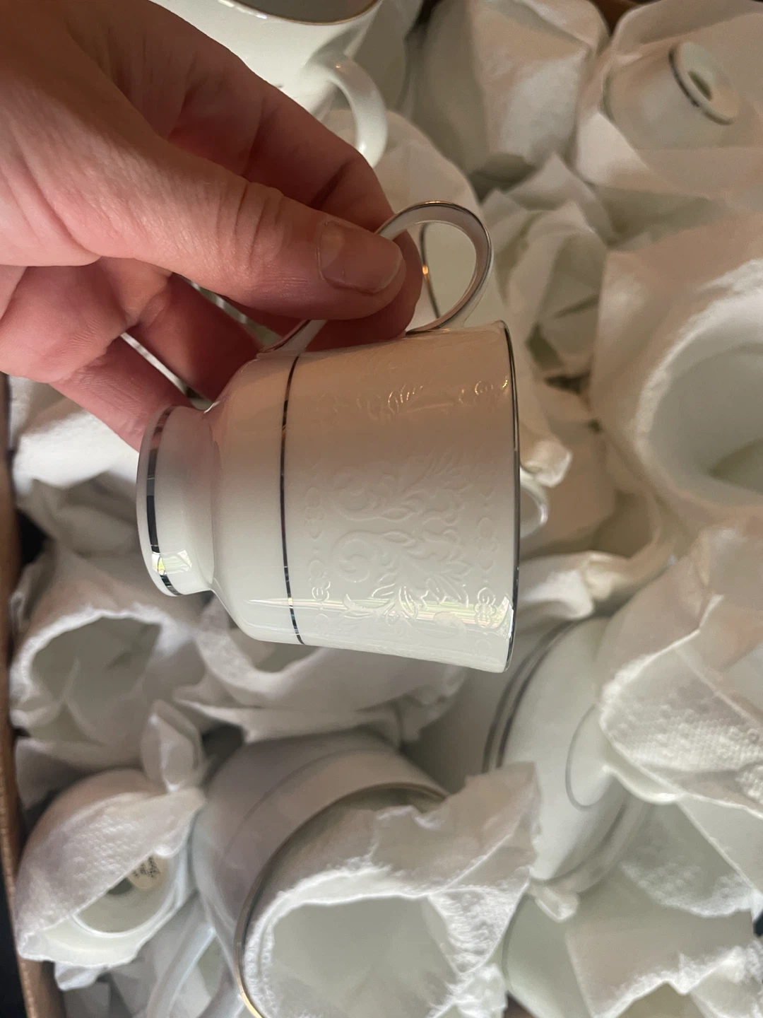 Hallmark bone china 12 piece set (1 cup missing)