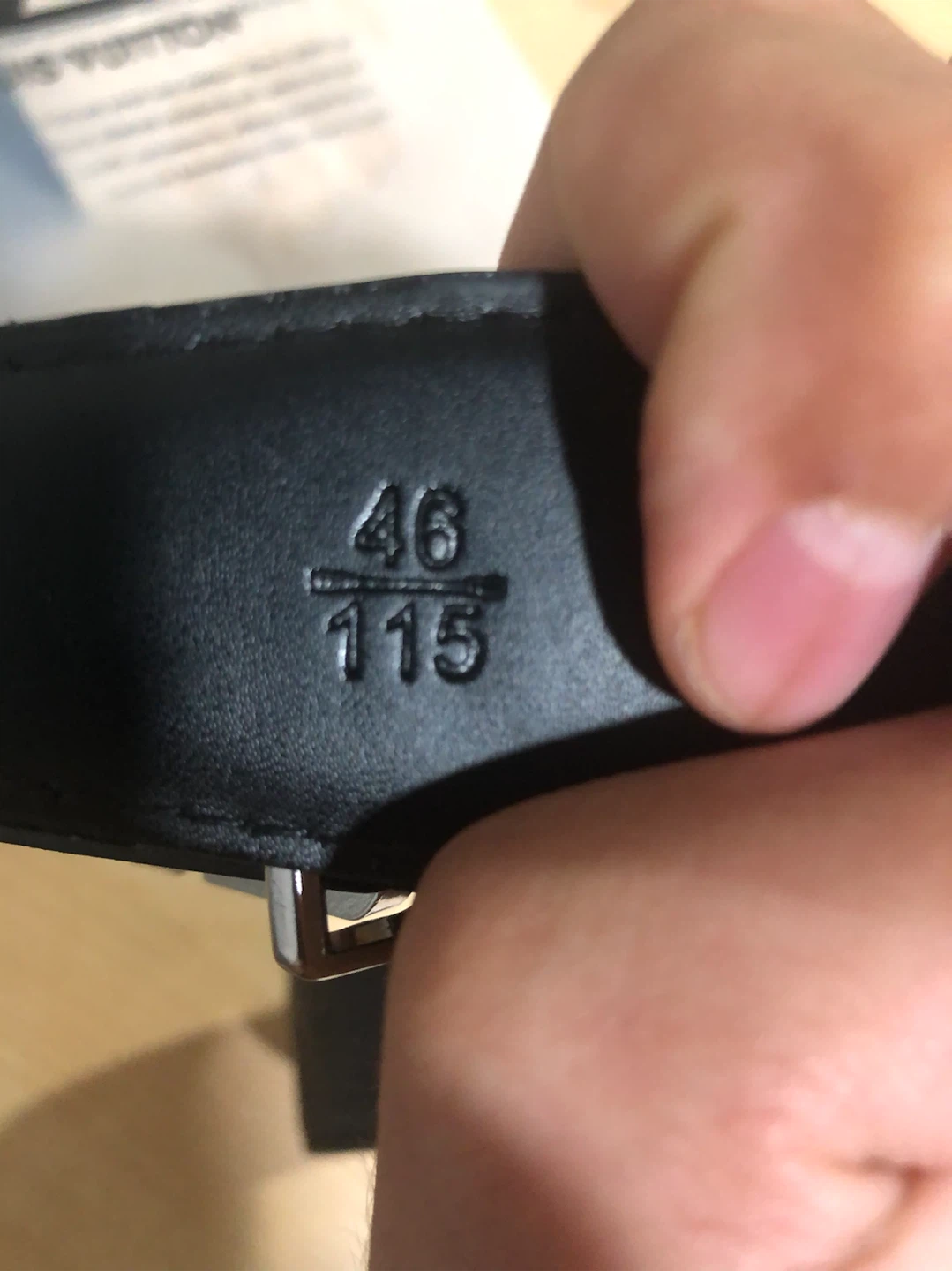 Amiri Black Leather Belt - photo 4