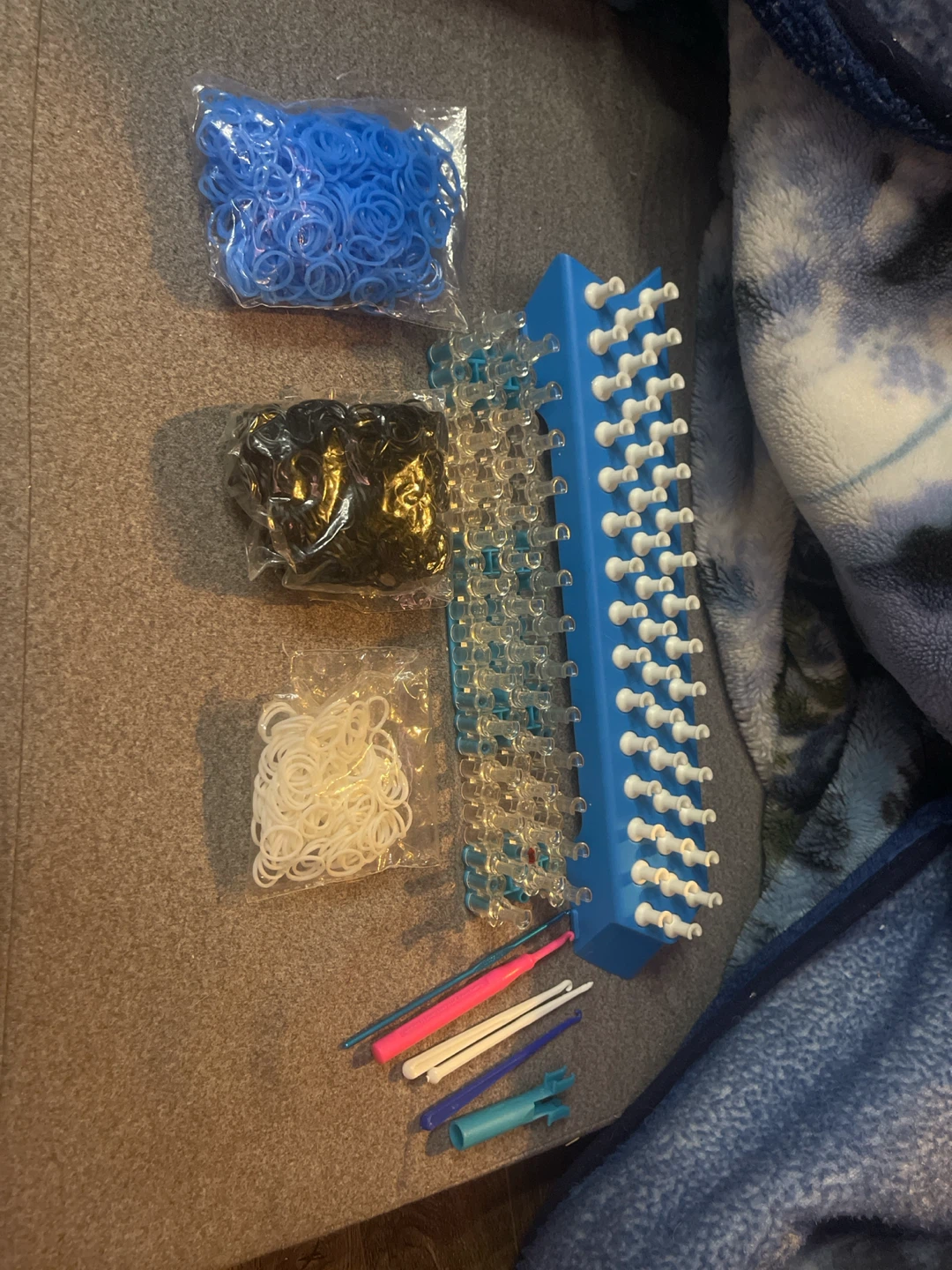 Bracelet Loom Kit with Rubber Bands