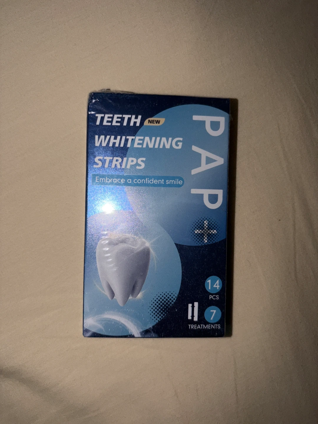 (8 boxes) Teeth Whitening Strips - 14 Strips / 7 Treatments
