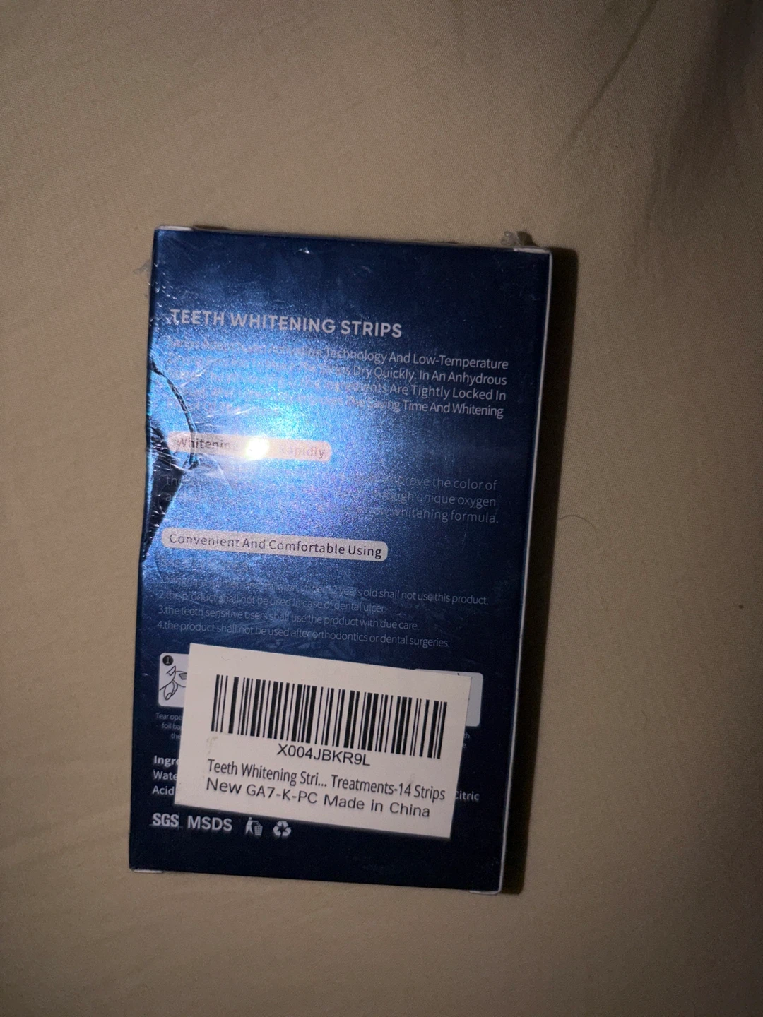 (8 boxes) Teeth Whitening Strips - 14 Strips / 7 Treatments - photo 2