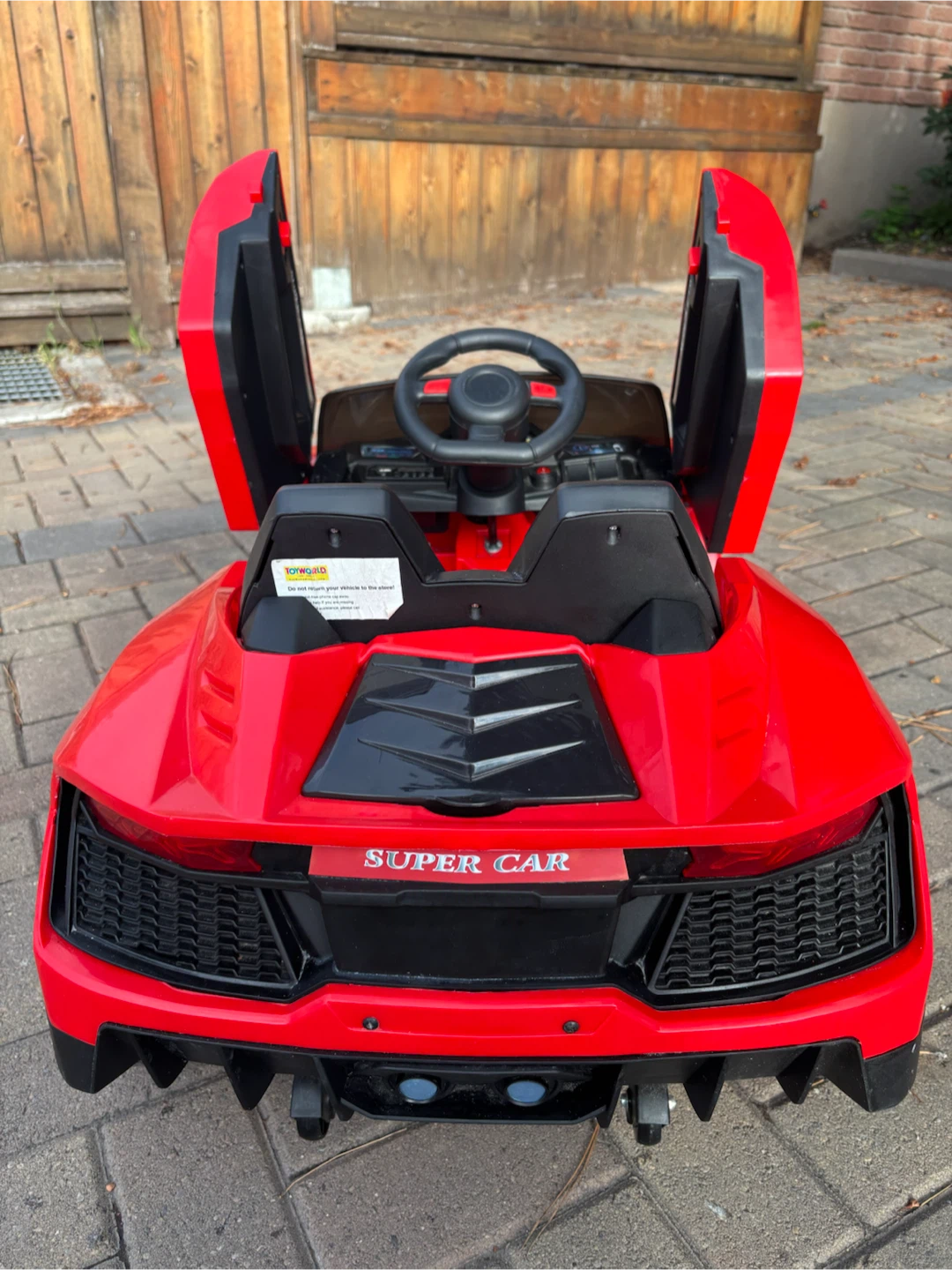 Red Ride-On Super Car for Kids - photo 5