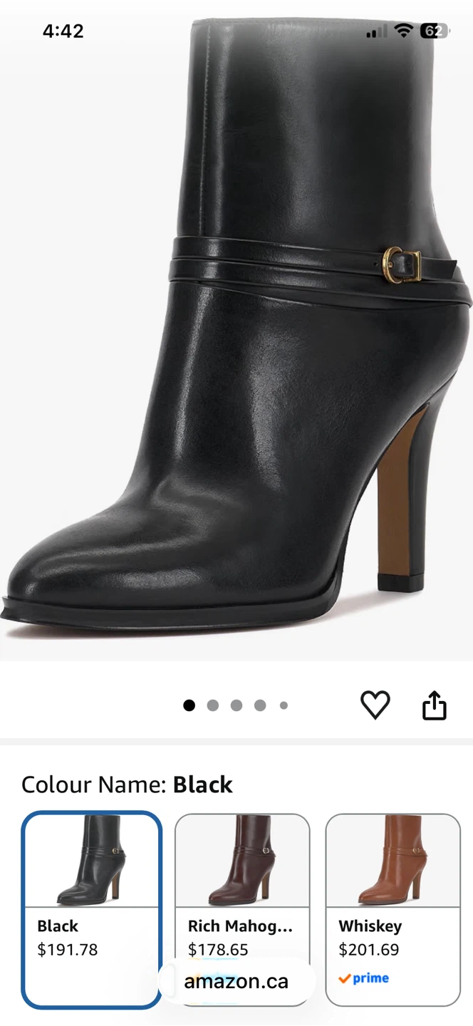 Vince Camuto Sybilla Ankle Boot - Black