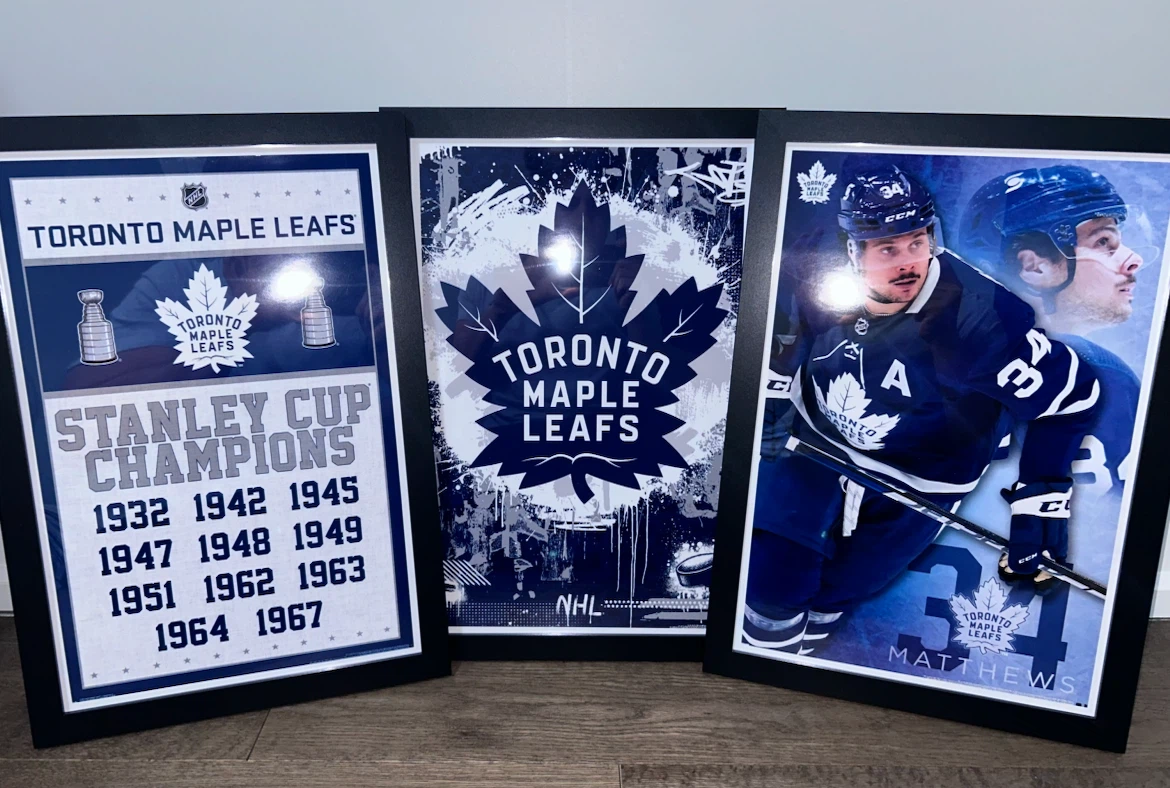 Toronto Maple Leafs Framed NHL Posters