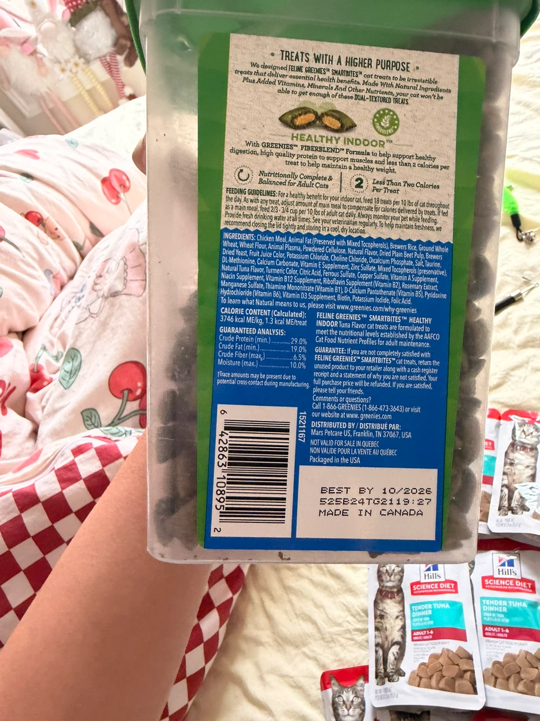 Cat Dental Treats & Hill's Science Diet Wet Cat Food Pouches - photo 2