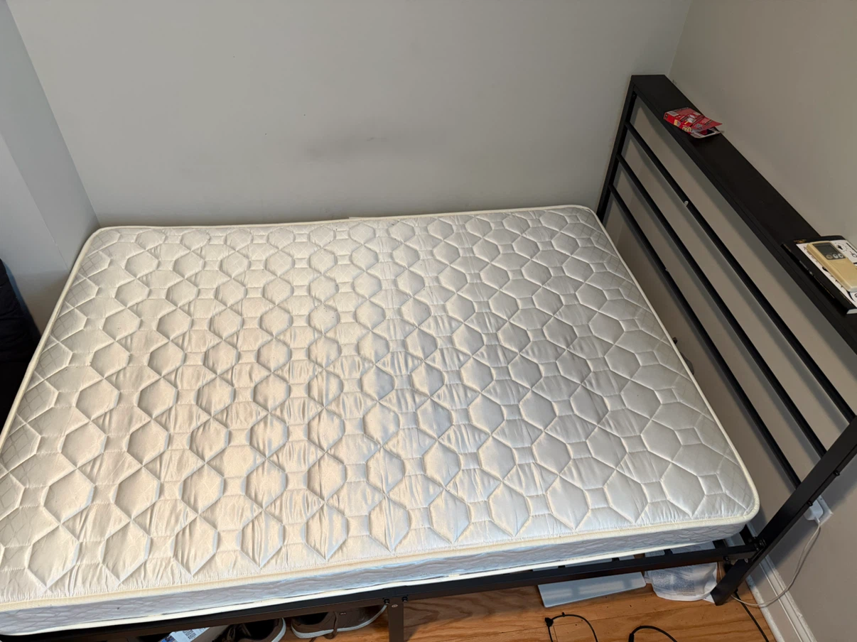 Bed frame + Mattress, full size