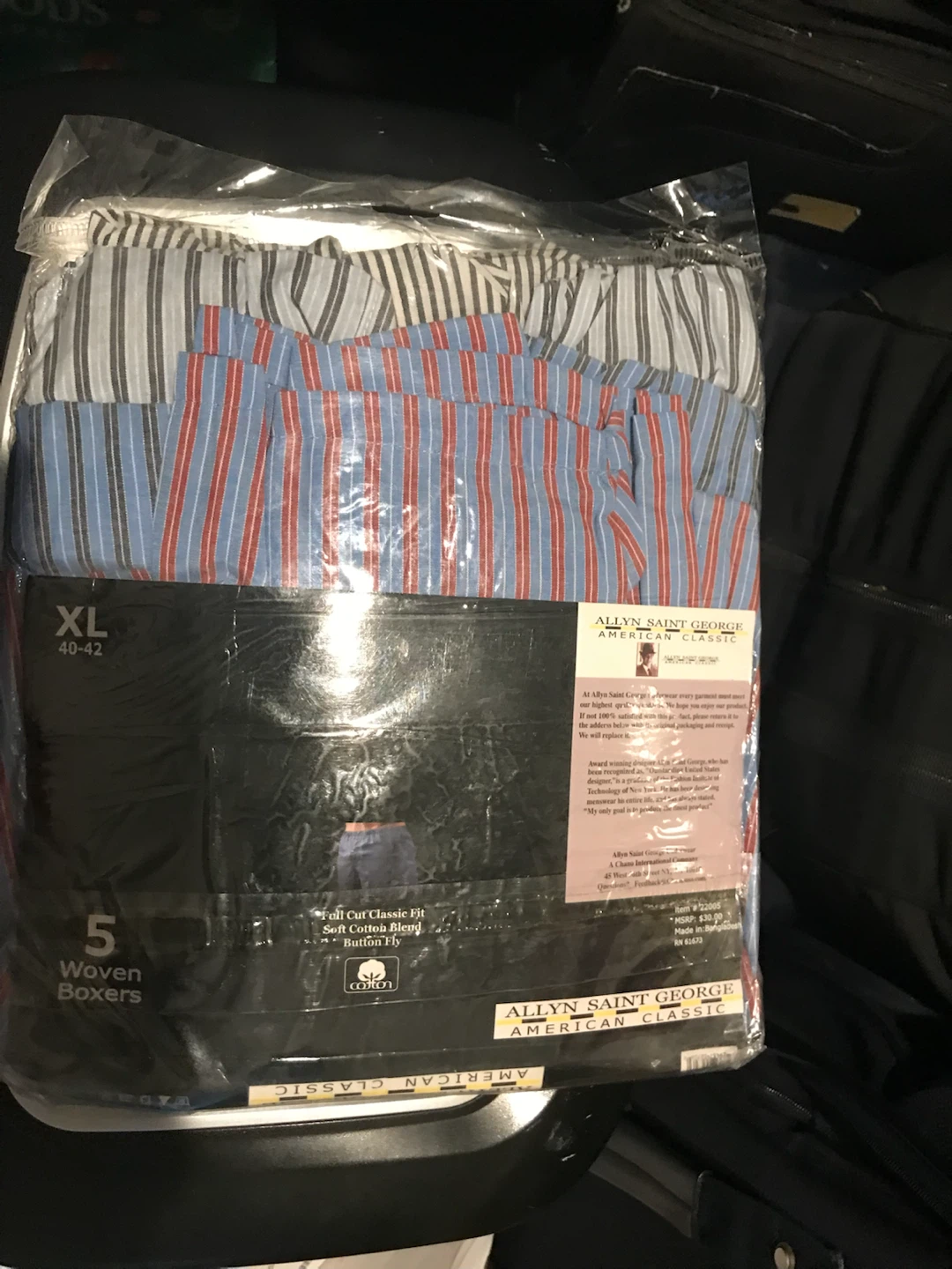 Allyn Saint George Men's 5 Pack Knit Boxers (New) - photo 2