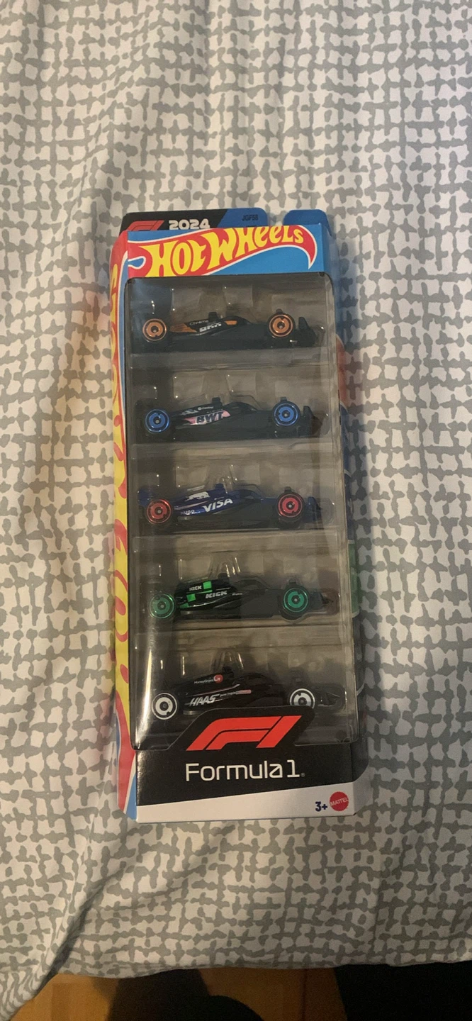 Hot Wheels 2024 Formula 1 5-Car Pack