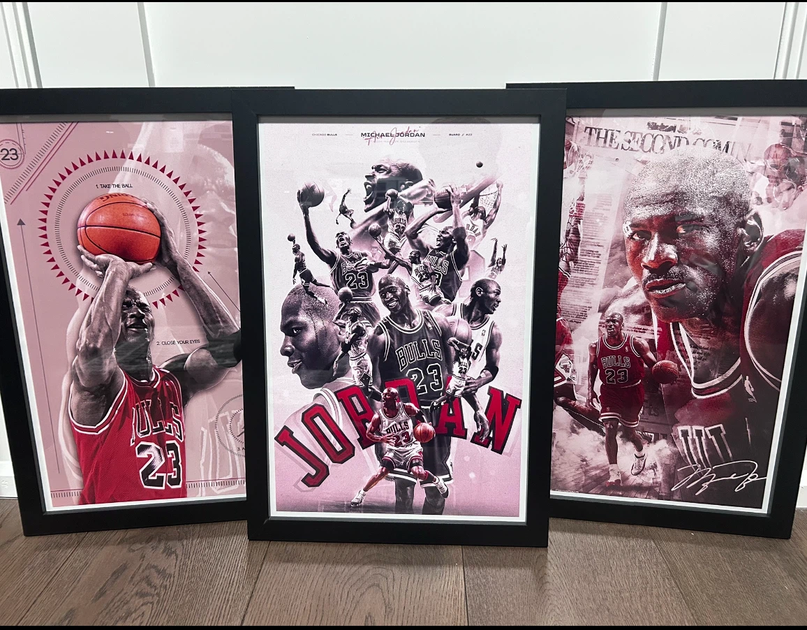 Michael Jordan Framed Posters
